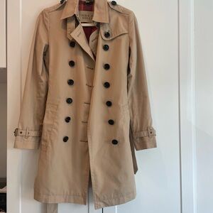 Used US Size 2 Burberry Trench Coat
